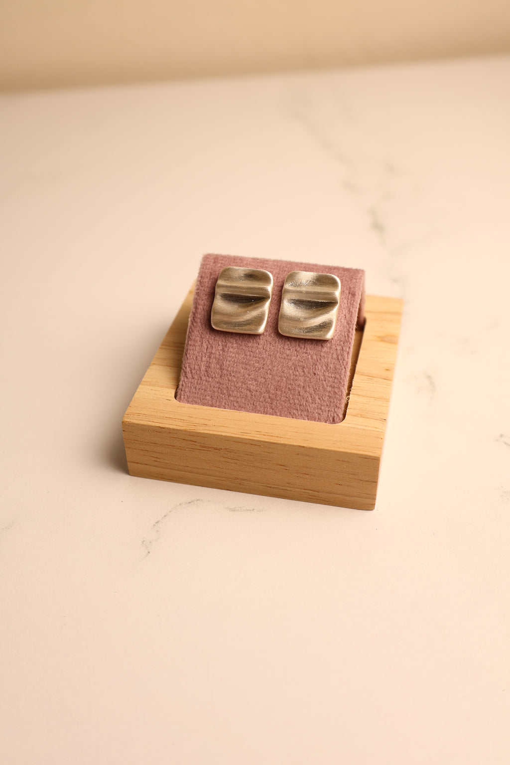 Sculpted Silver Earrings