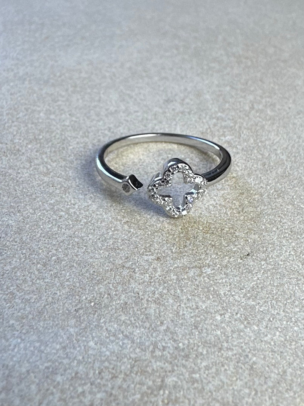 Fleur Radiance Ring Silver